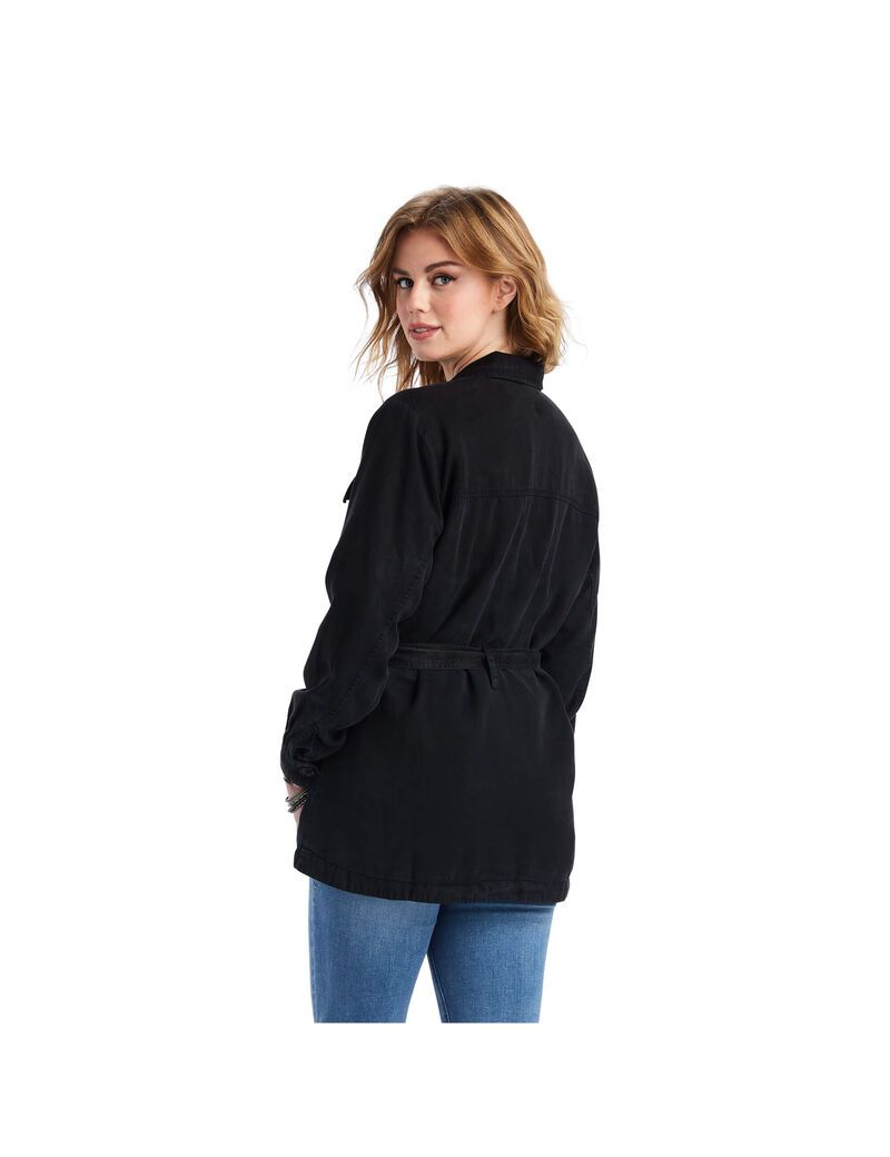 Chaquetas Ariat Safari Shirt Negros | OZK628159