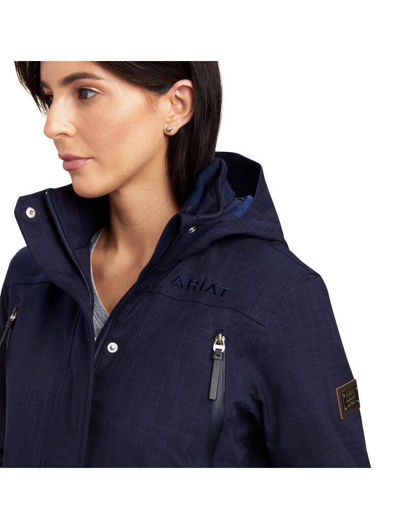 Chaquetas Ariat Sterling Impermeables Insulated Parka Azul Marino | GUT478639