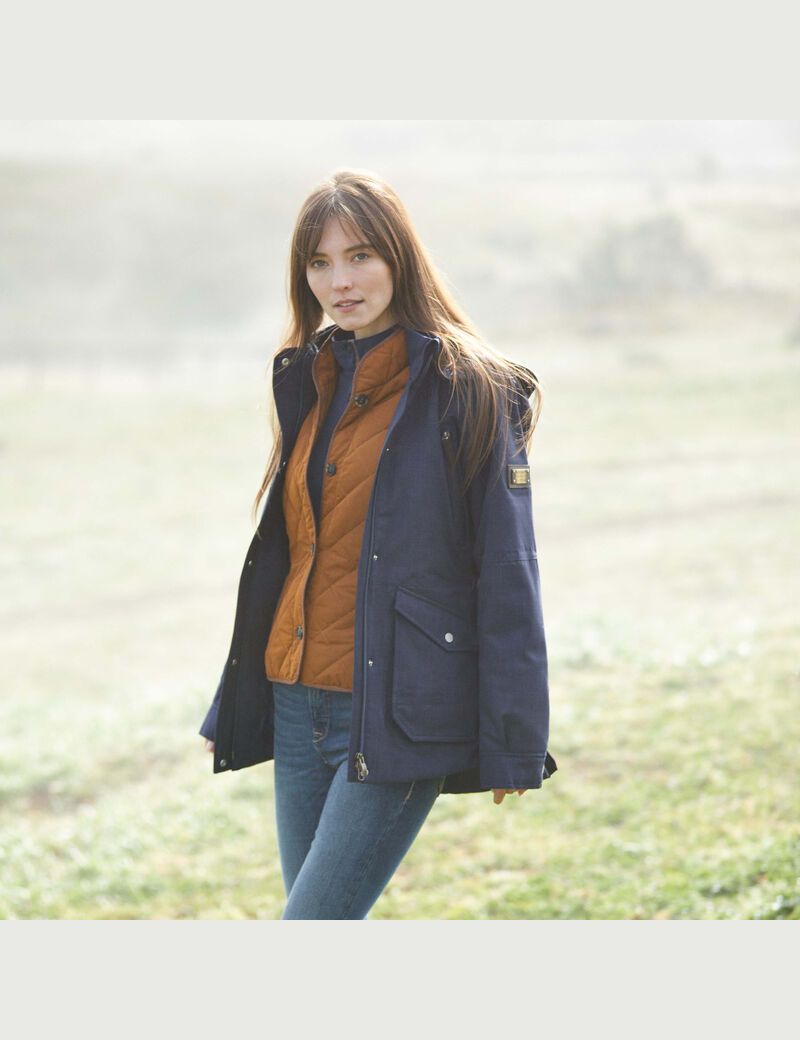 Chaquetas Ariat Sterling Impermeables Insulated Parka Azul Marino | GUT478639