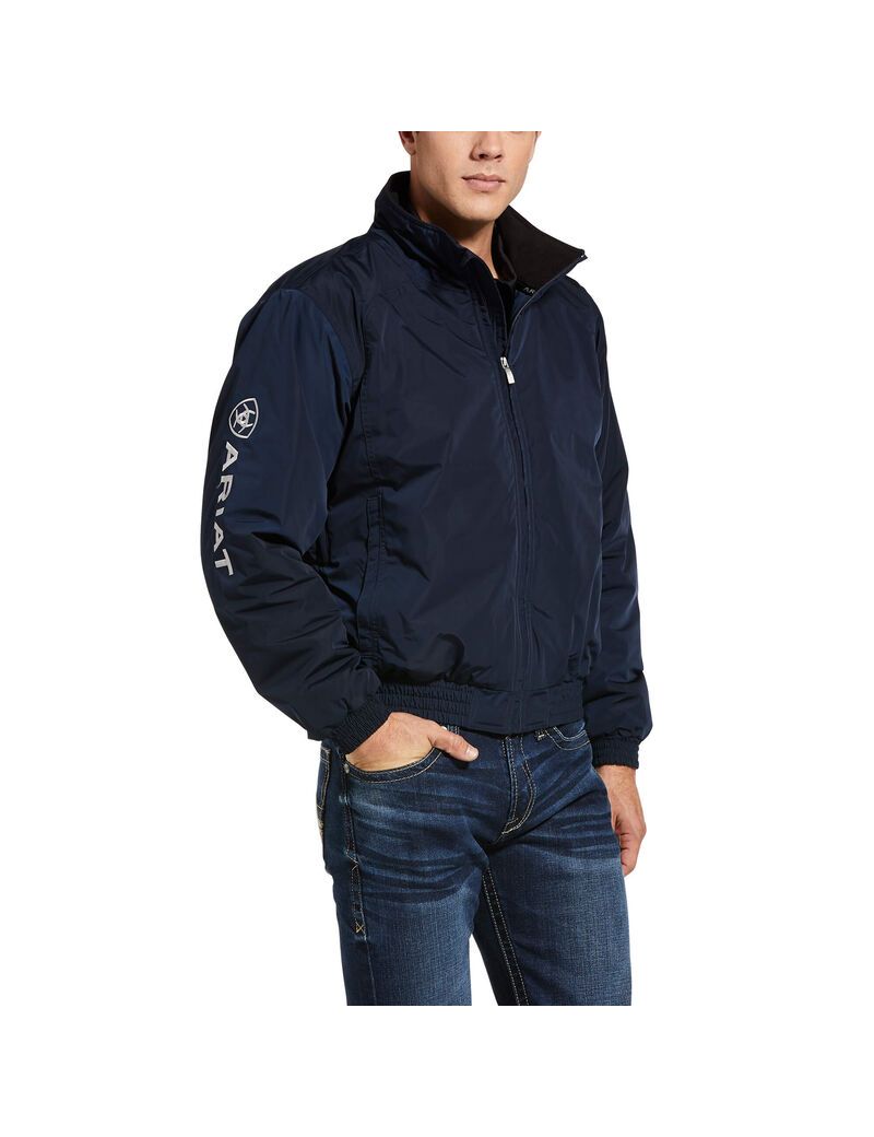 Chaquetas Ariat Team Logo Insulated Azul Marino | HJT096487