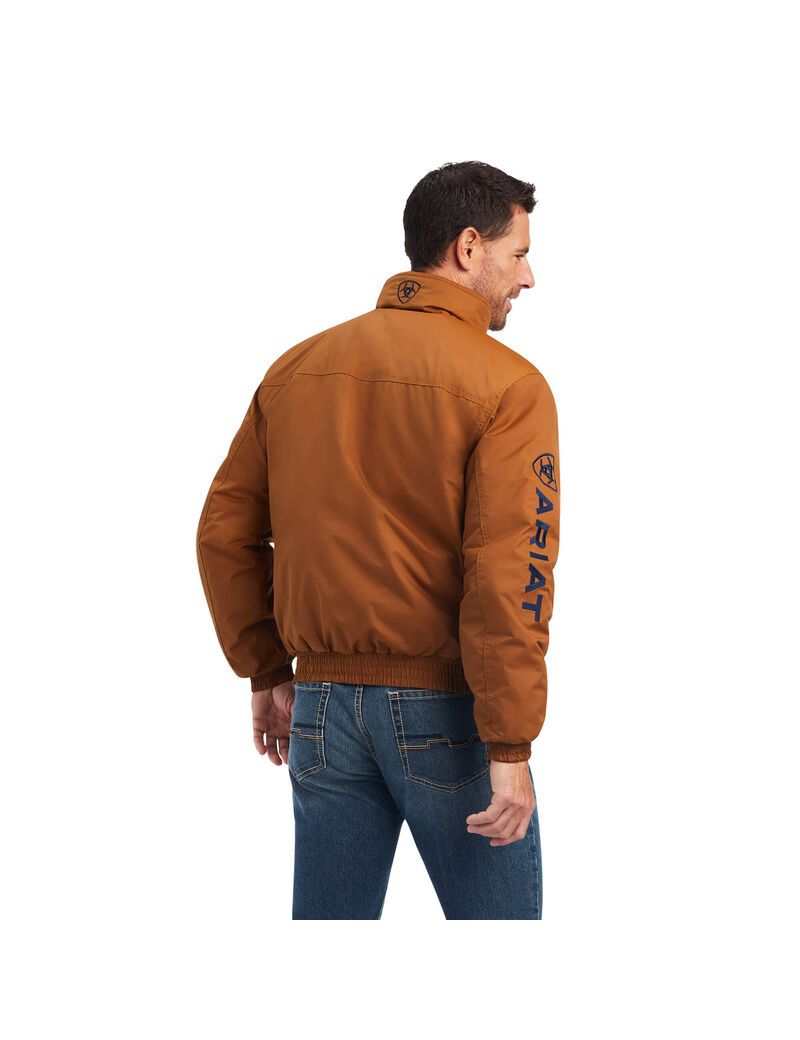 Chaquetas Ariat Team Logo Insulated Marrom | PYW490186