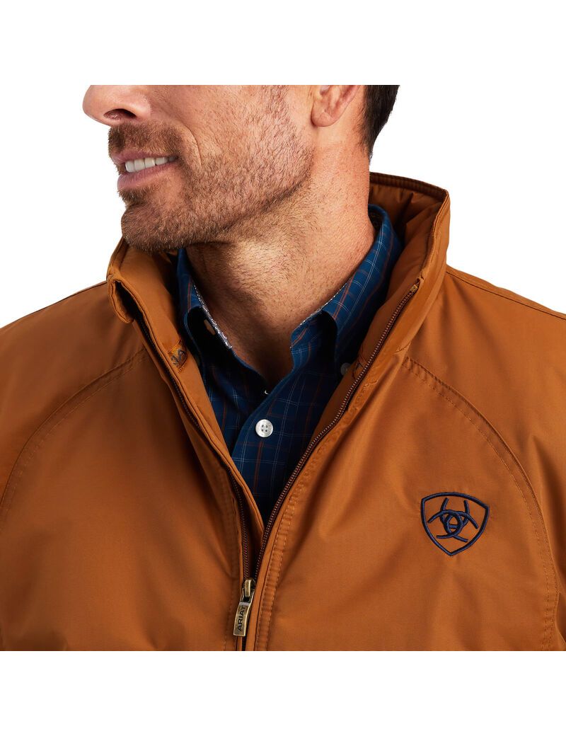 Chaquetas Ariat Team Logo Insulated Marrom | PYW490186