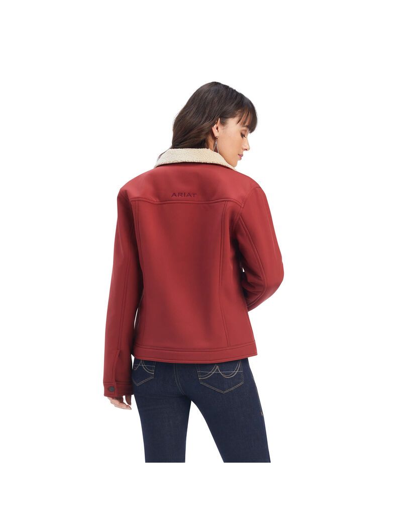 Chaquetas Ariat Trucker Softshell Rojos Oscuro | XMQ609241