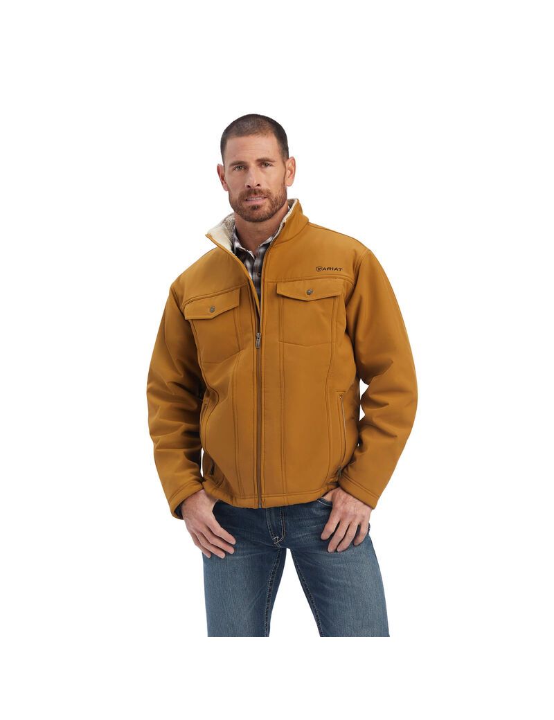 Chaquetas Ariat Vernon Sherpa Marrom | SCO659402