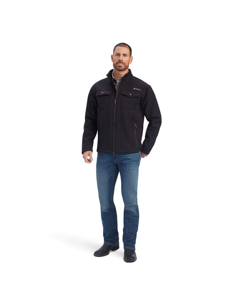 Chaquetas Ariat Vernon Sherpa Negros | OVE057124