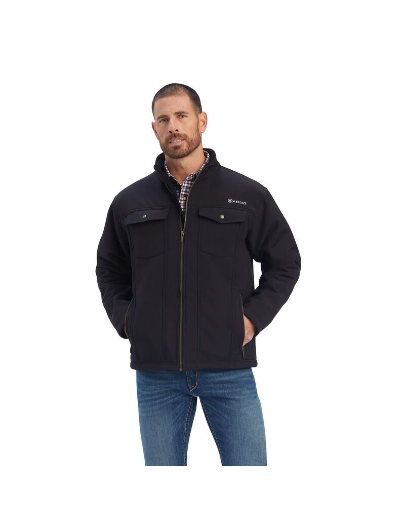 Chaquetas Ariat Vernon Sherpa Negros | OVE057124