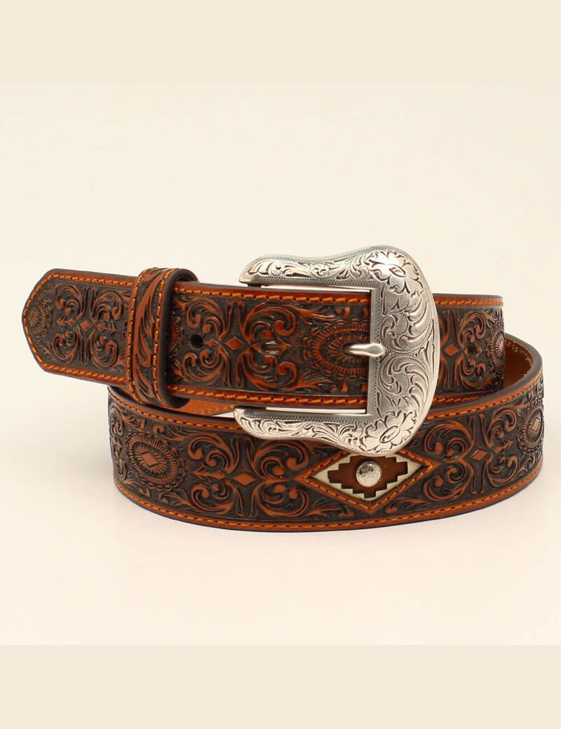 Cinturones Ariat Diamond medallion Marrom | GQK926457