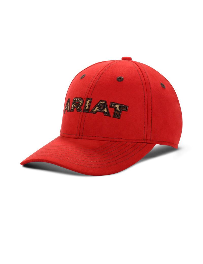 Gorras Ariat Cheetah logo Rojos | UPD032568