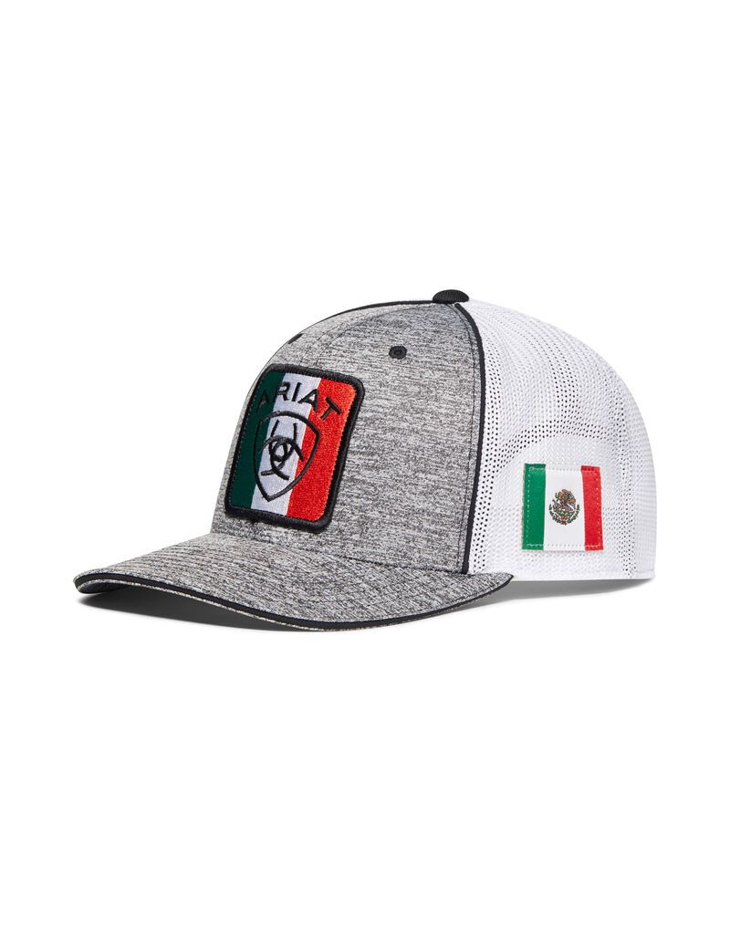 Gorras Ariat Mexico Grises | RXM821753