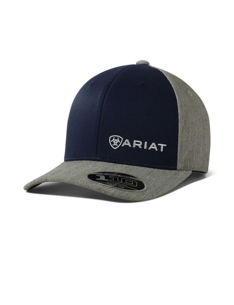 Gorras Ariat Offset Logo Azul Marino | STV314956