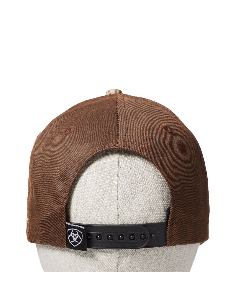 Gorras Ariat Patriot Snapback Marrom | GFX651973