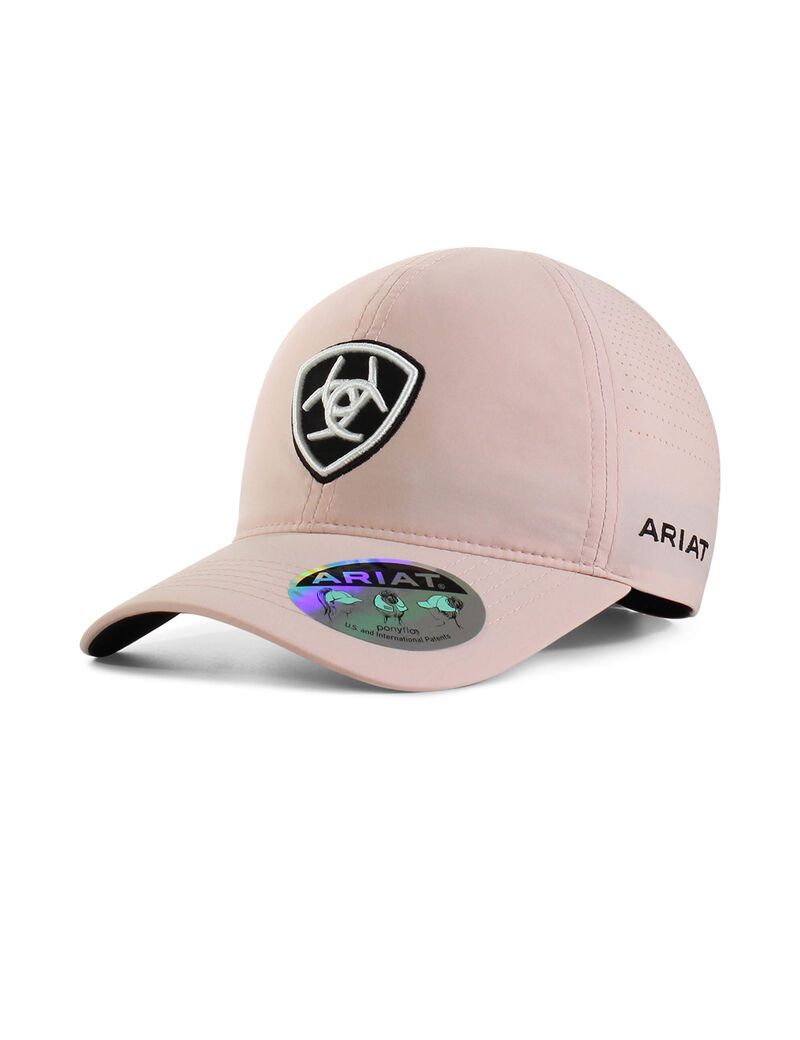 Gorras Ariat Shield Logo Rosas | KWN687023