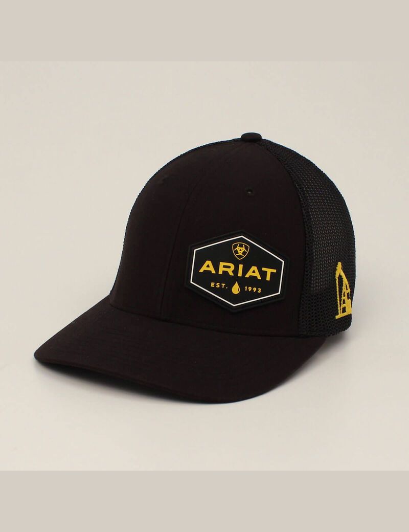 Gorras Ariat hex patch rig Negros | BVO983516