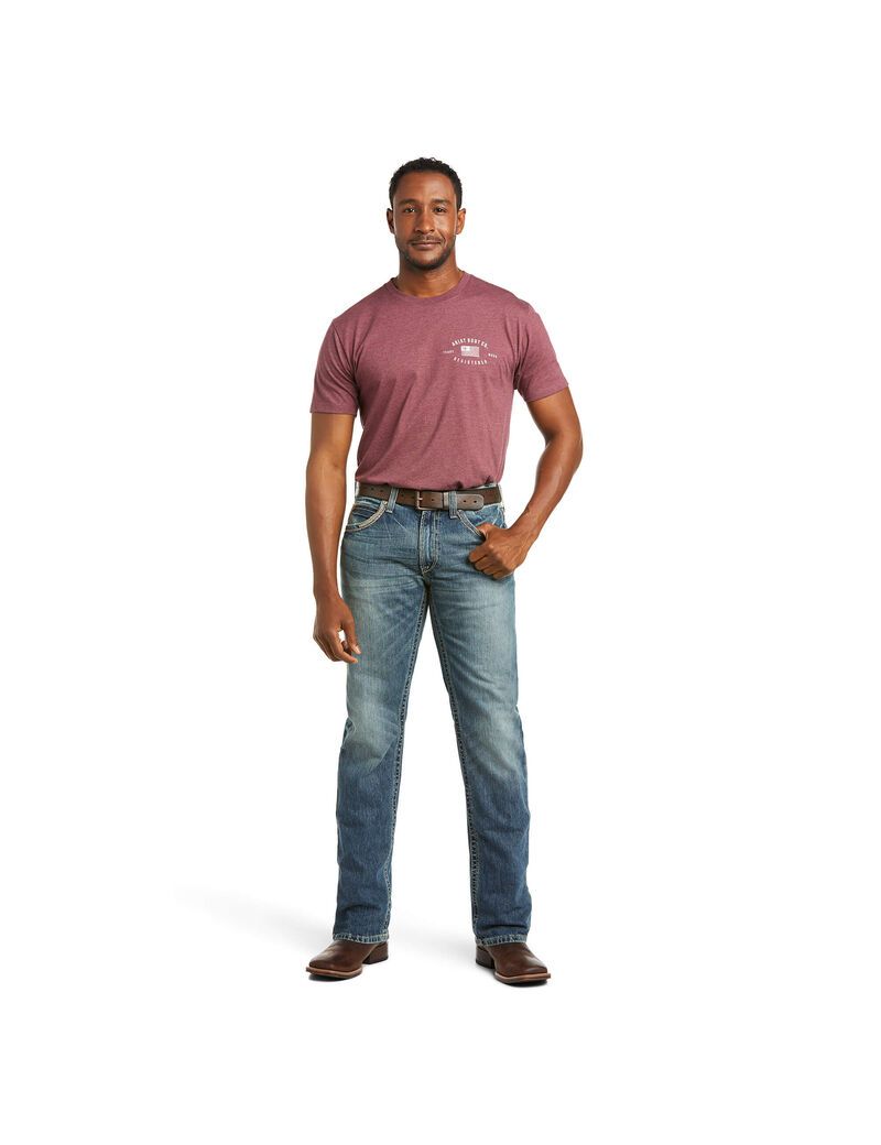 Jeans Ariat M5 Slim Gambler Stackable Directo Leg Multicolor | RTK708491