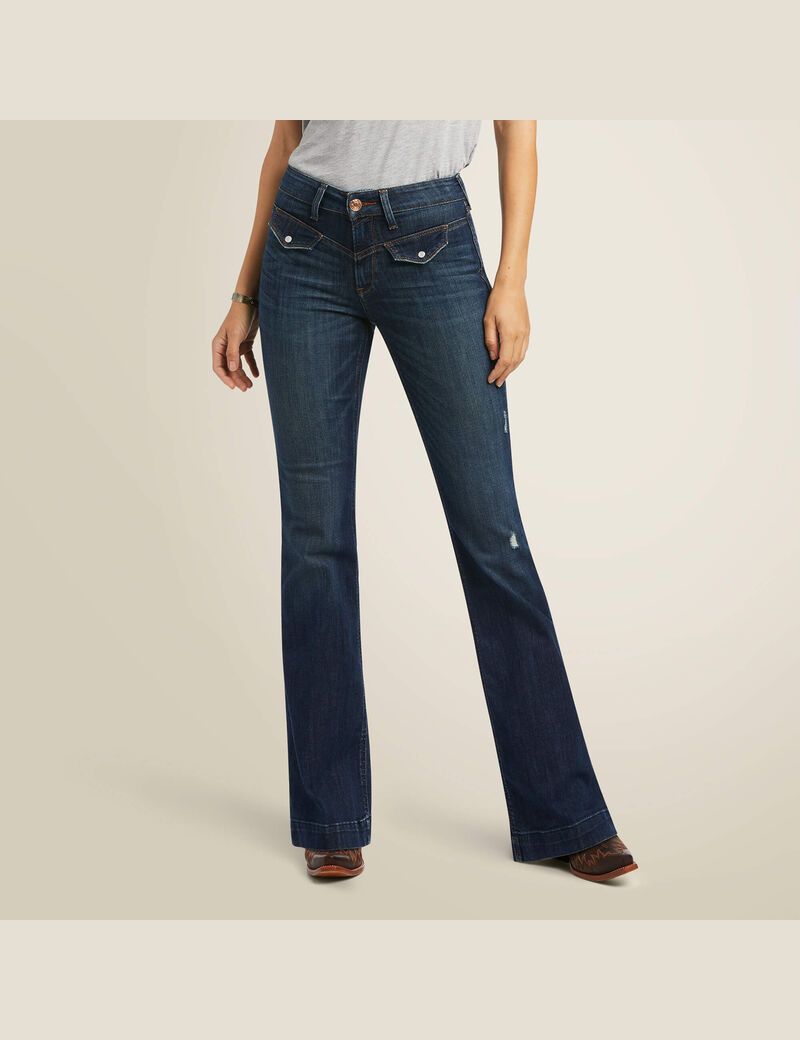 Jeans Ariat Slim Trouser Bessie Anchos Leg Multicolor | MIL264137