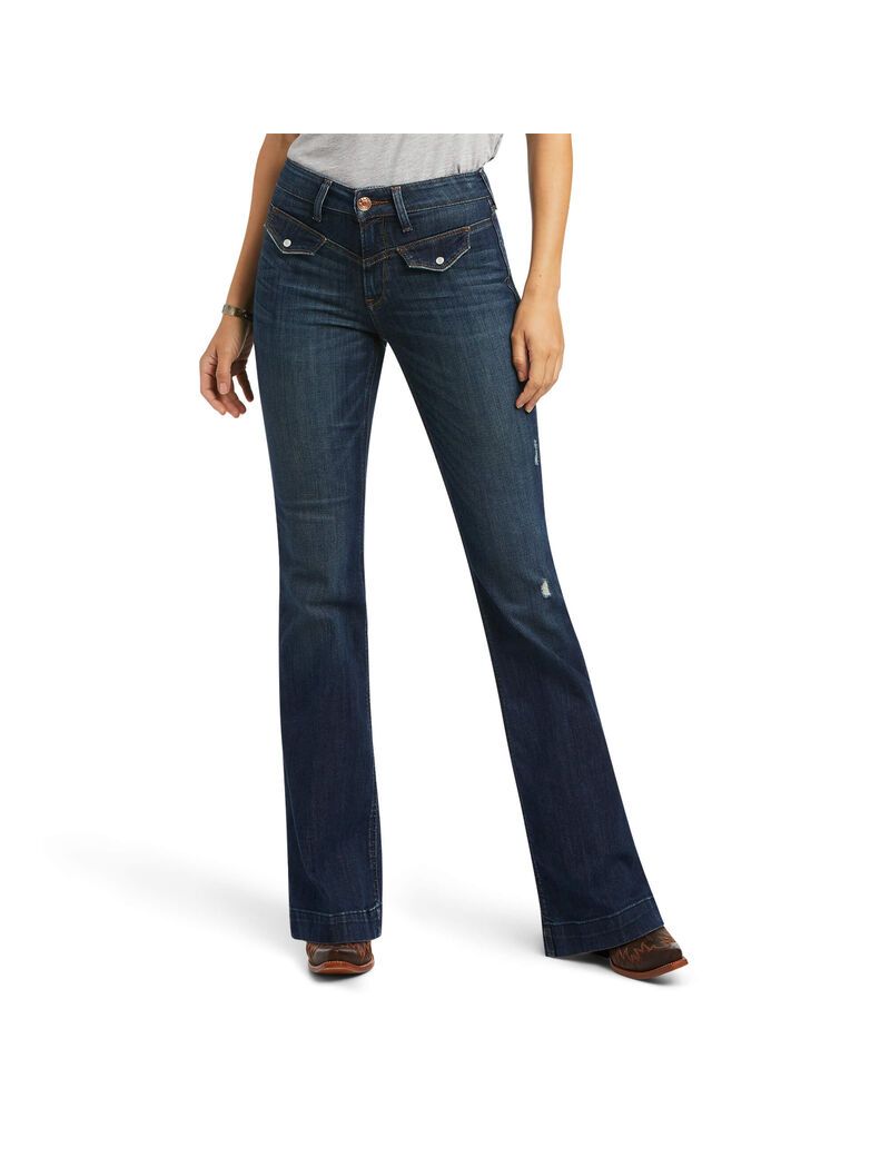 Jeans Ariat Slim Trouser Bessie Anchos Leg Multicolor | MIL264137