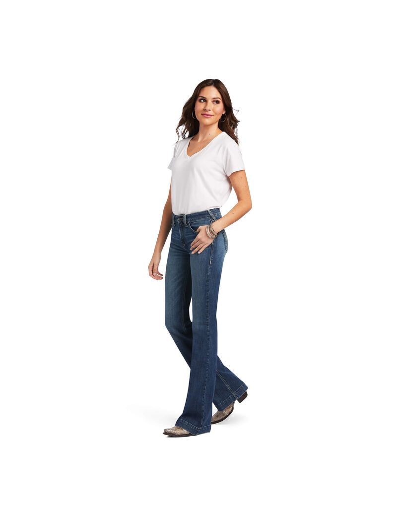 Jeans Ariat Slim Trouser Daphne Anchos Leg Multicolor | LQG351867