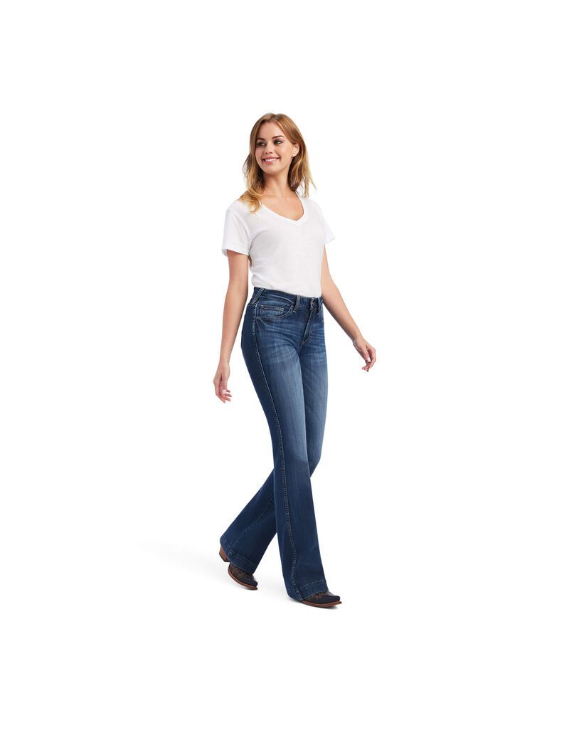 Jeans Ariat Slim Trouser Mckenna Anchos Leg Multicolor | SRJ175206