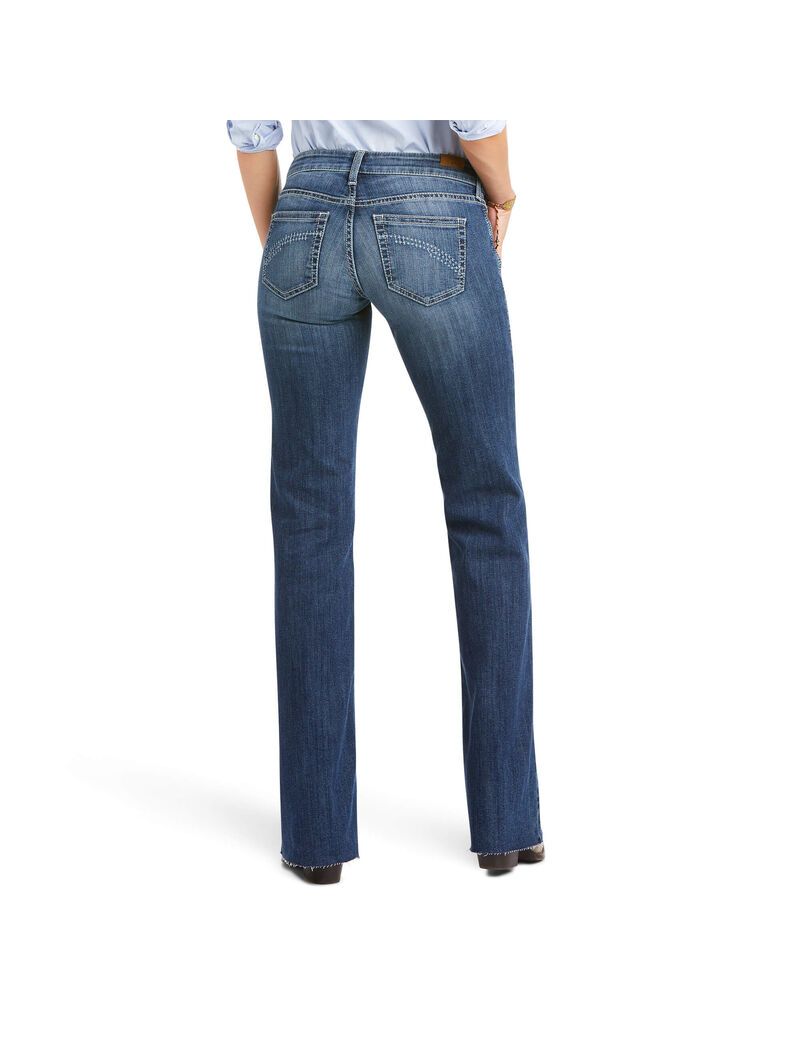 Jeans Ariat Trouser Mid Rise Anabelle Anchos Leg Multicolor | API613942