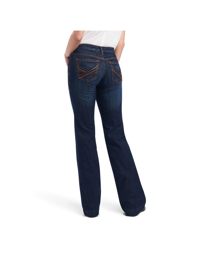 Jeans Ariat Trouser Mid Rise Lexie Anchos Leg Multicolor | IWU435607