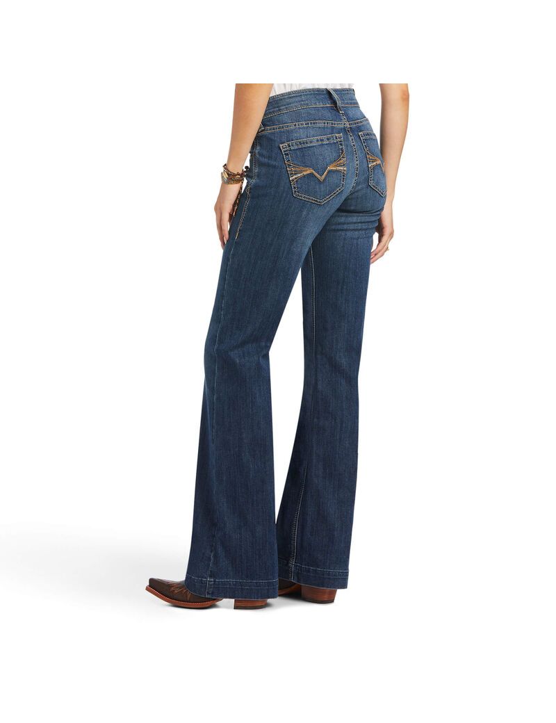 Jeans Ariat Trouser Perfect Rise Alana Anchos Leg Multicolor | SRG583096