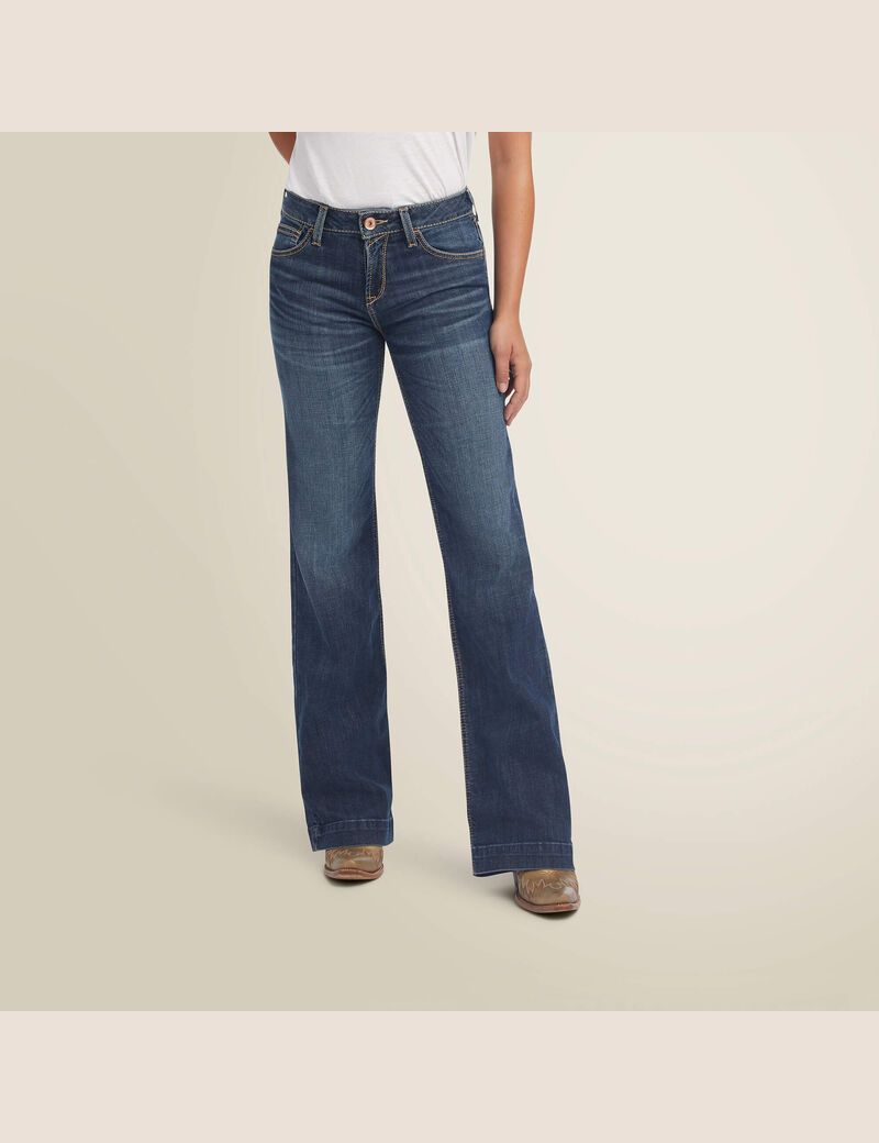 Jeans Ariat Trouser Perfect Rise Maggie Anchos Leg Multicolor | JFK308726