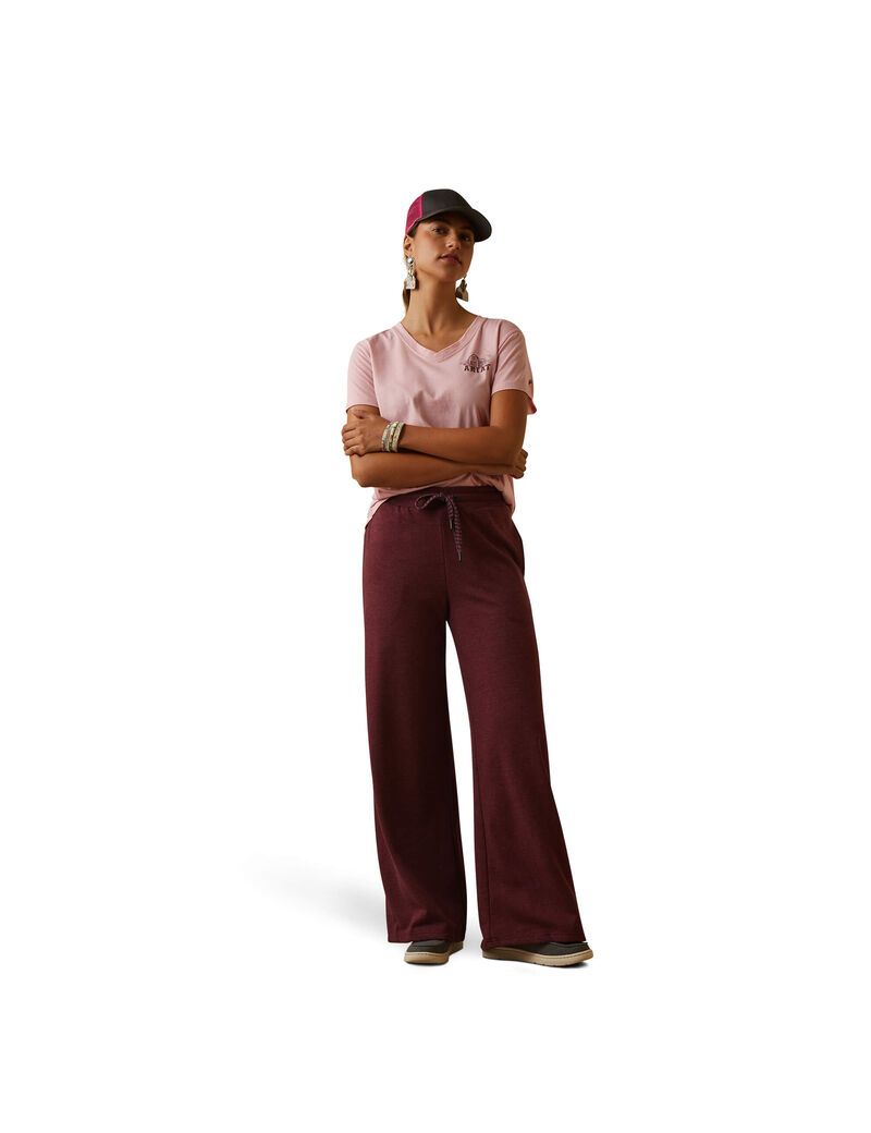 Pantalones Ariat Carretera Runner Vino | LPW832607