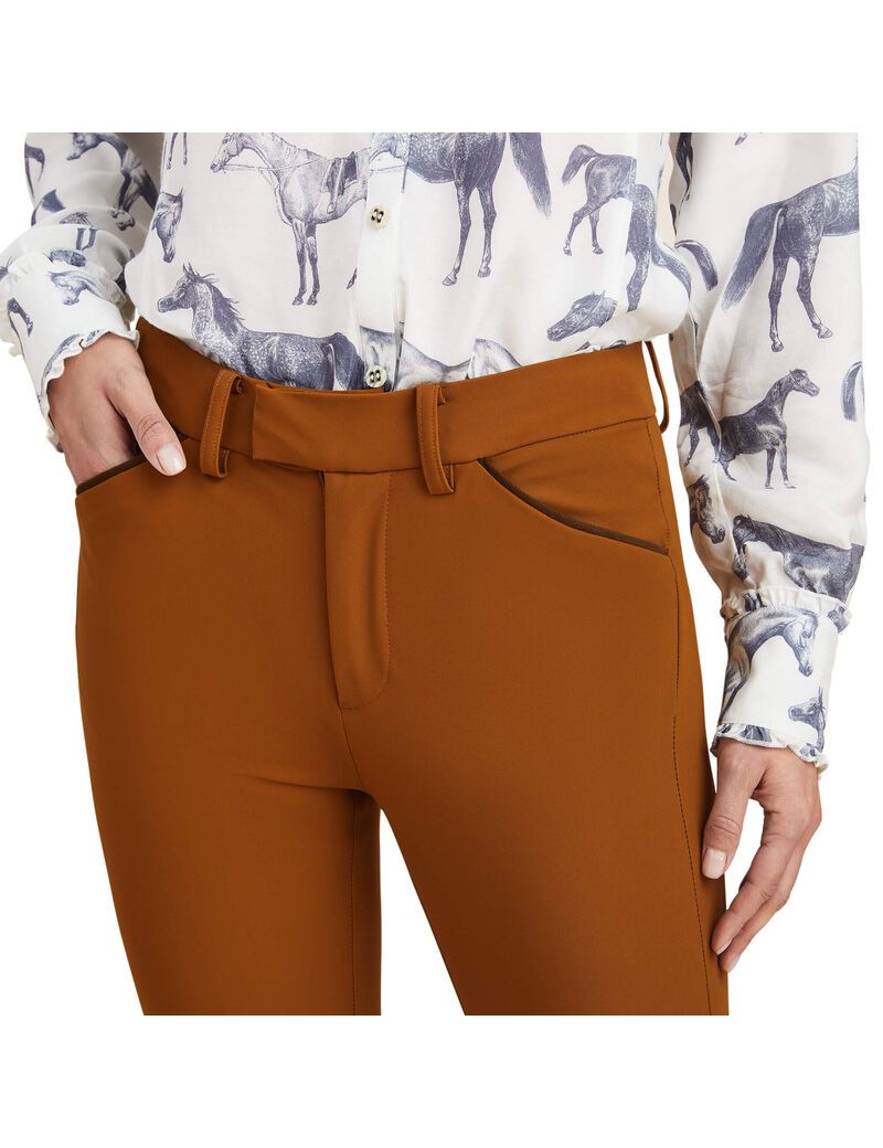 Pantalones Ariat Marlow Marrom | XQG821657