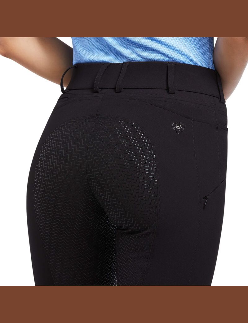 Pantalones Ariat Prelude Full Seat Breech Negros | YNS568704