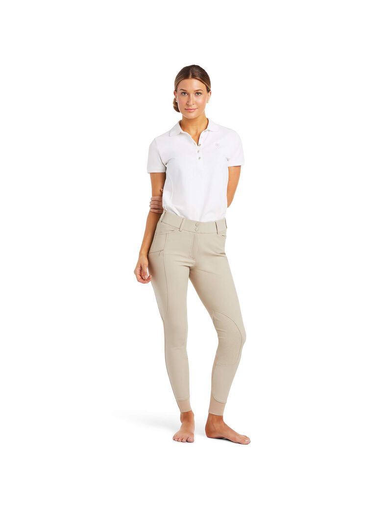 Pantalones Ariat Prelude Knee Patch Breech Marrom | MRV590126