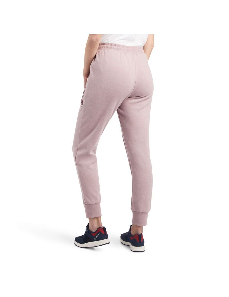 Pantalones Ariat Real Jogger Sweatpants Rosas | OHJ246597