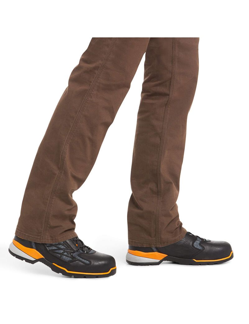 Pantalones Ariat Rebar M4 Low Rise DuraStretch Made Tough Stackable Directo Leg Multicolor | PSQ790613