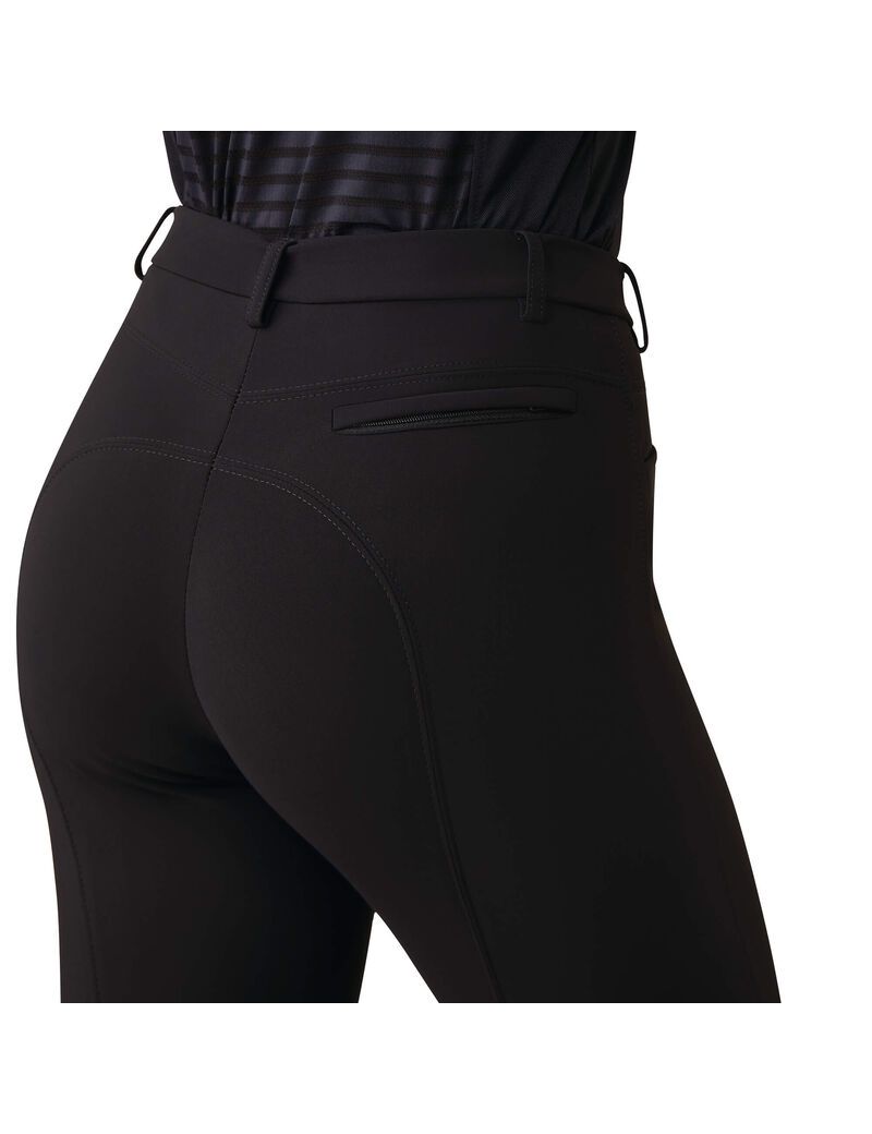 Pantalones Ariat Speranza Knee Patch Breech Negros | GES349016