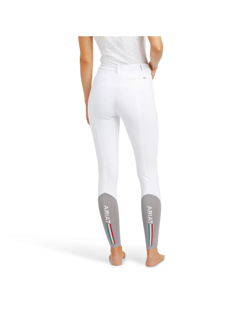 Pantalones Ariat Speranza Knee Patch Breech Blancos | KXR601392