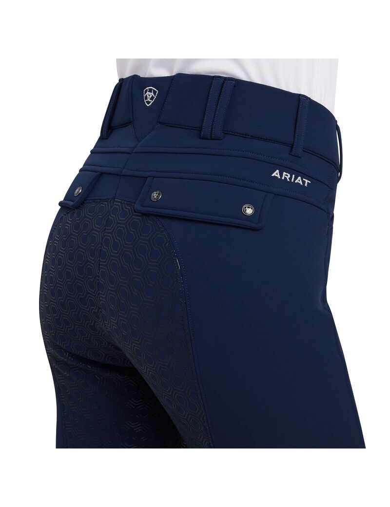 Pantalones Ariat Tri Factor Frost Insulated Full Seat Breech Azul Marino | IFD271485