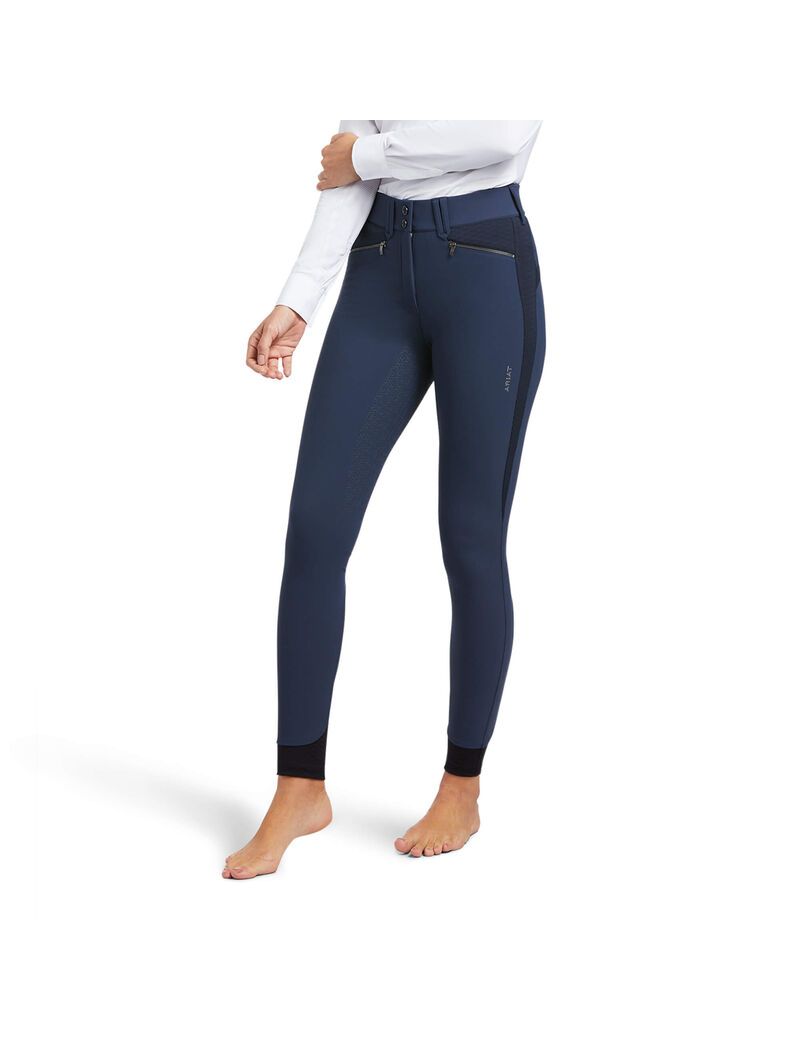 Pantalones Ariat Tri Factor X Bellatrix Full Seat Breech Azules | EGK963210