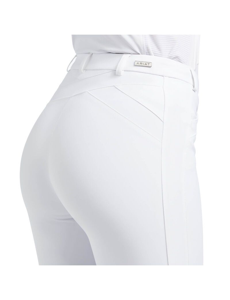 Pantalones Ariat Triton Grip Knee Patch Breech Blancos | ZCQ376842