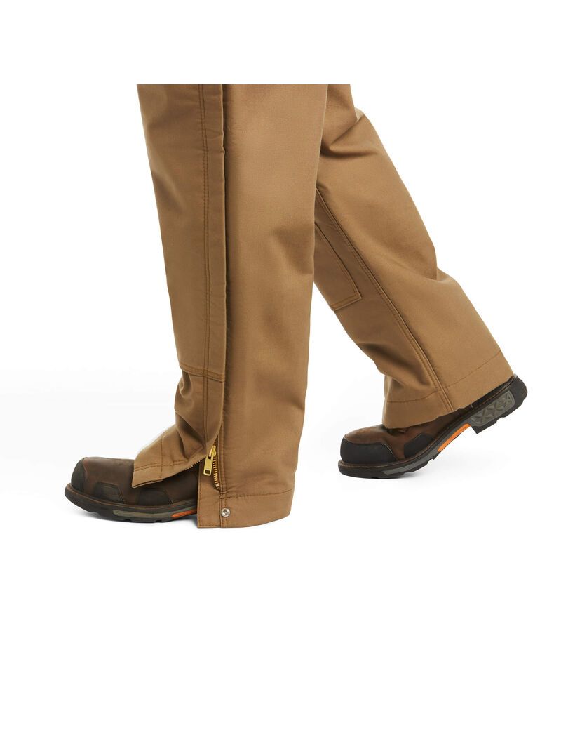 Pantalones Babero Ariat FR Insulated 2.0 Kaki | WMG280745