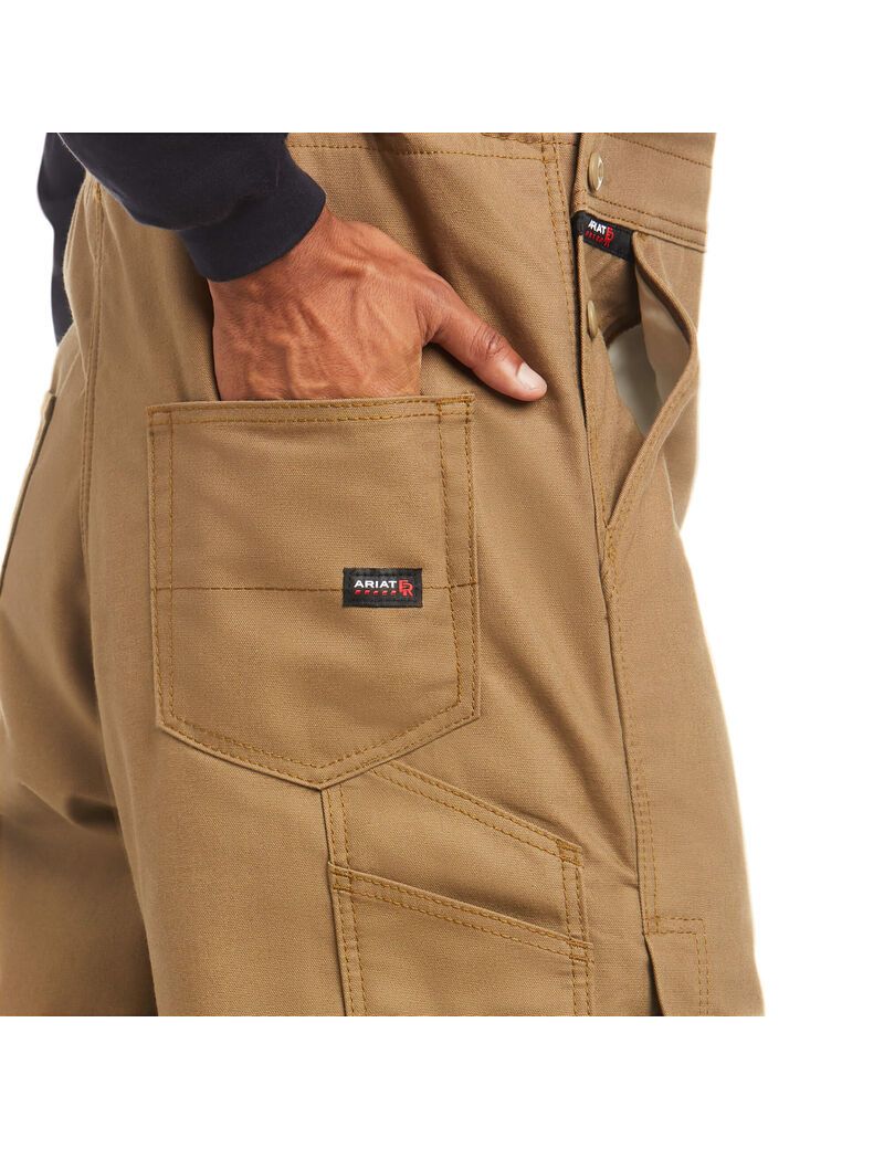 Pantalones Babero Ariat FR Insulated 2.0 Kaki | WMG280745