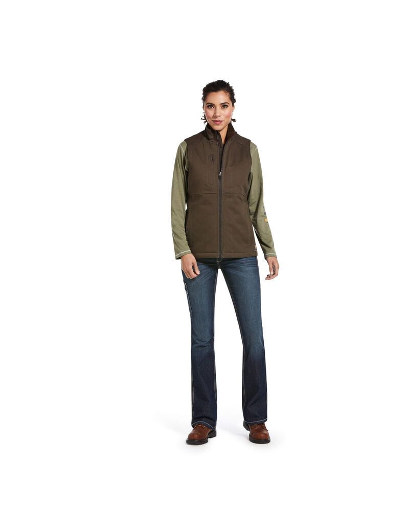 Ropa De Trabajo Ariat Rebar DuraCanvas Insulated Vest Multicolor | NMG874190