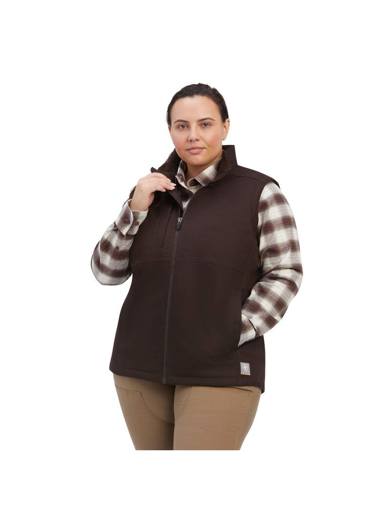 Ropa De Trabajo Ariat Rebar DuraCanvas Insulated Vest Multicolor | YHF780145