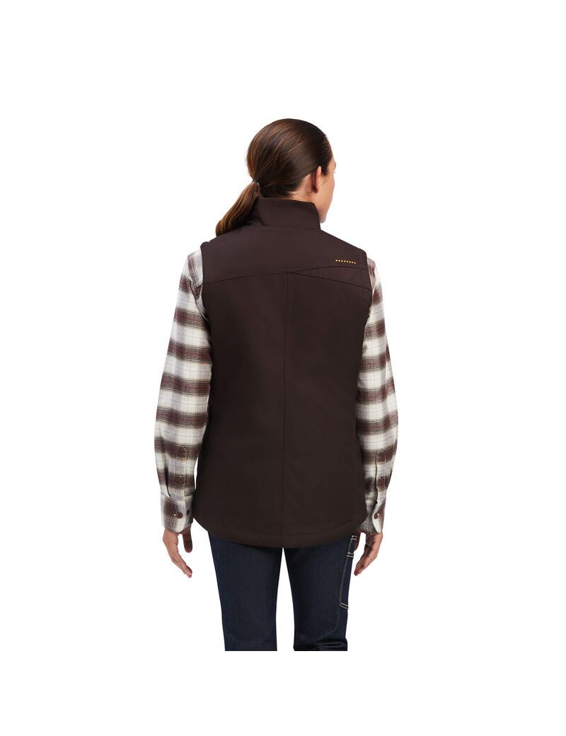 Ropa De Trabajo Ariat Rebar DuraCanvas Insulated Vest Multicolor | YHF780145