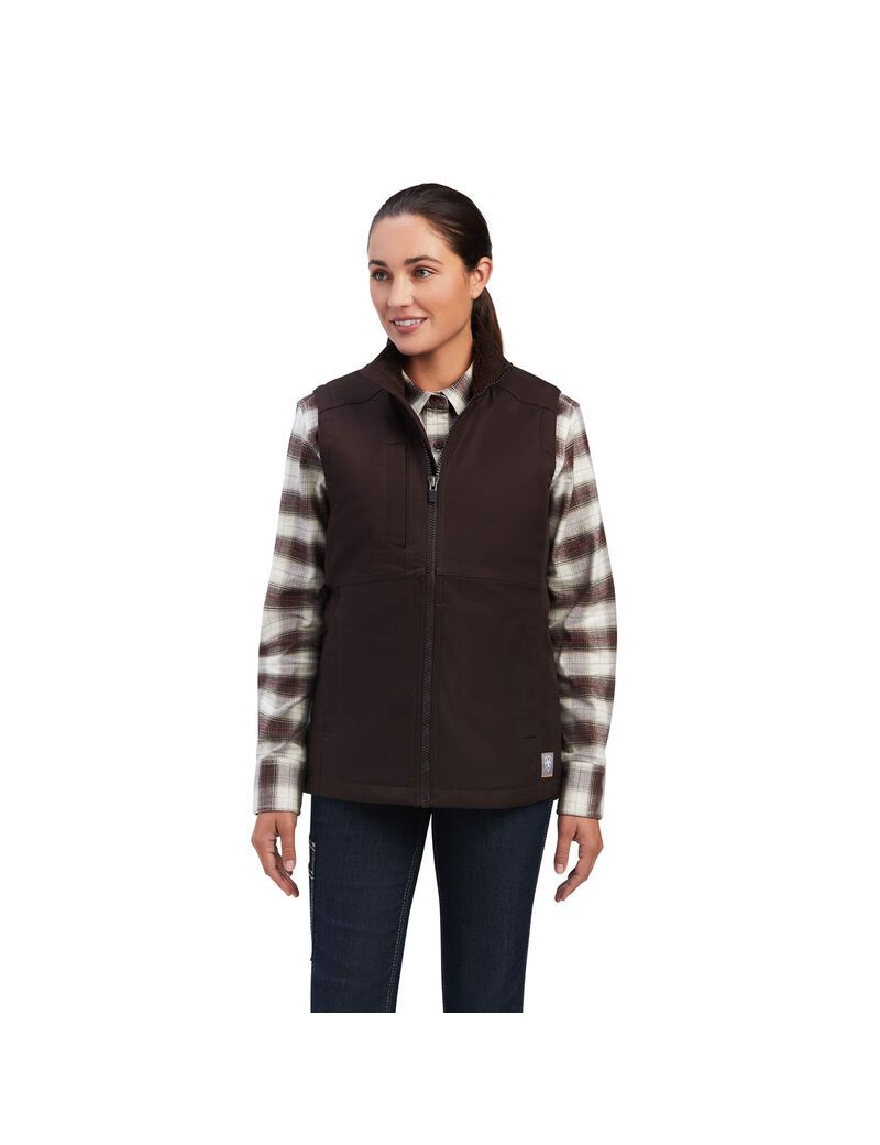 Ropa De Trabajo Ariat Rebar DuraCanvas Insulated Vest Multicolor | YHF780145