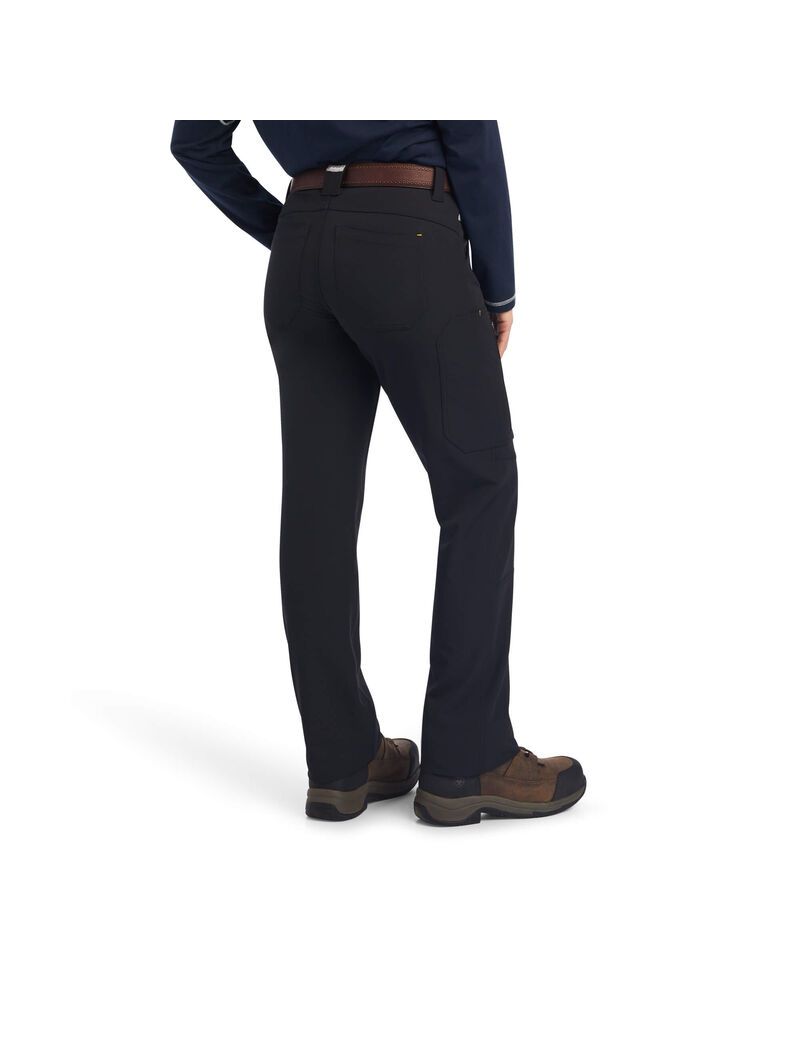 Ropa De Trabajo Ariat Rebar DuraStretch DriTEK Softshell Directo Pants Negros | UMW208961