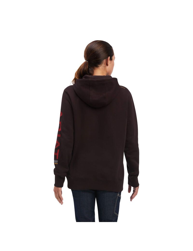 Ropa De Trabajo Ariat Rebar Estampados Hoodie Multicolor | MSN637598