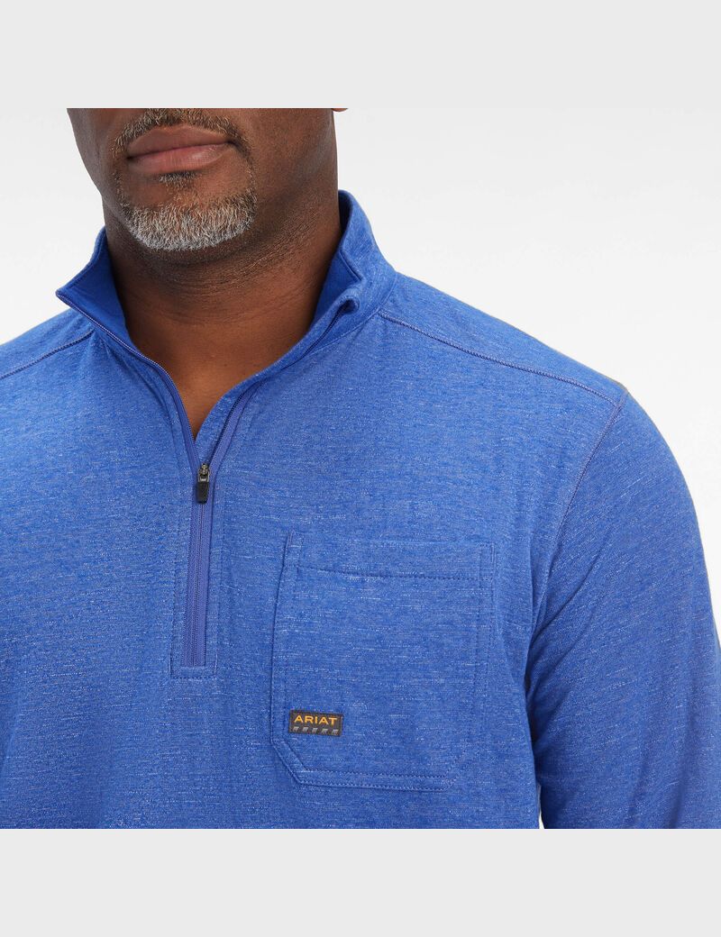 Ropa De Trabajo Ariat Rebar Foundation 1/4 Zip Shirts Multicolor | UAH924678