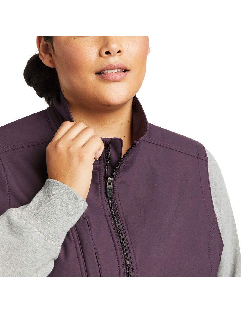 Ropa De Trabajo Ariat Rebar Stretch Lona Softshell Vest Morados | GBX319568