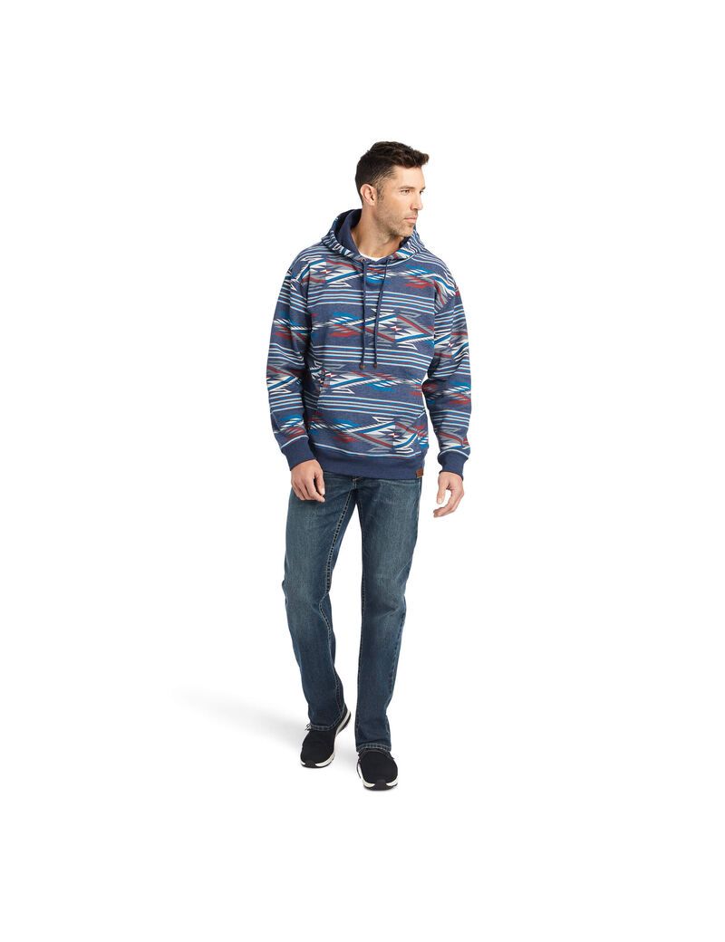 Sudadera Con Capucha Ariat All-over print Chimayo Multicolor | UDX428635