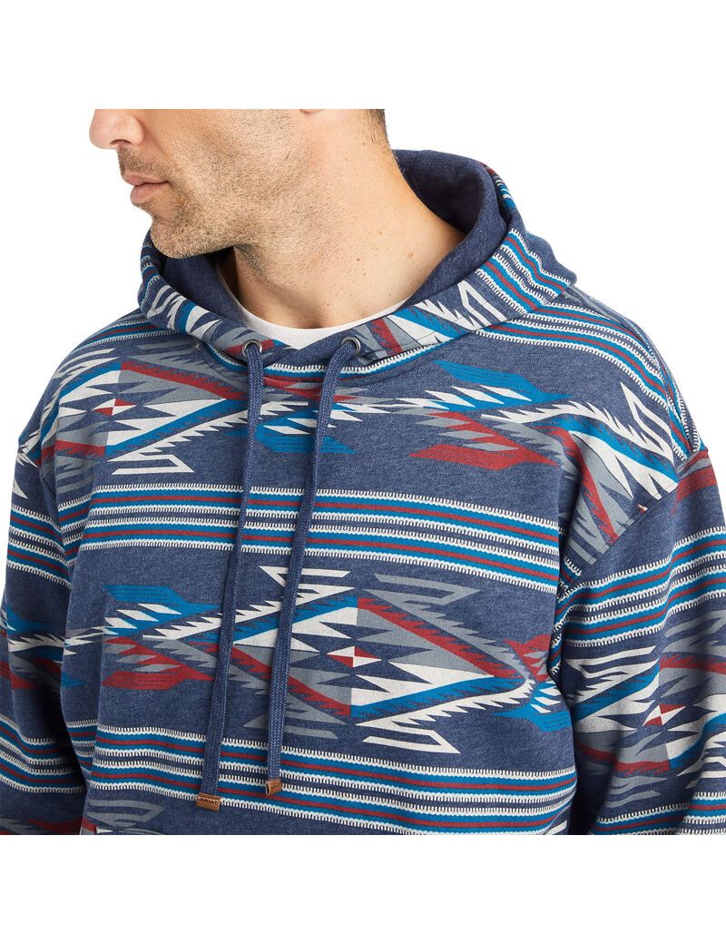 Sudadera Con Capucha Ariat All-over print Chimayo Multicolor | UDX428635