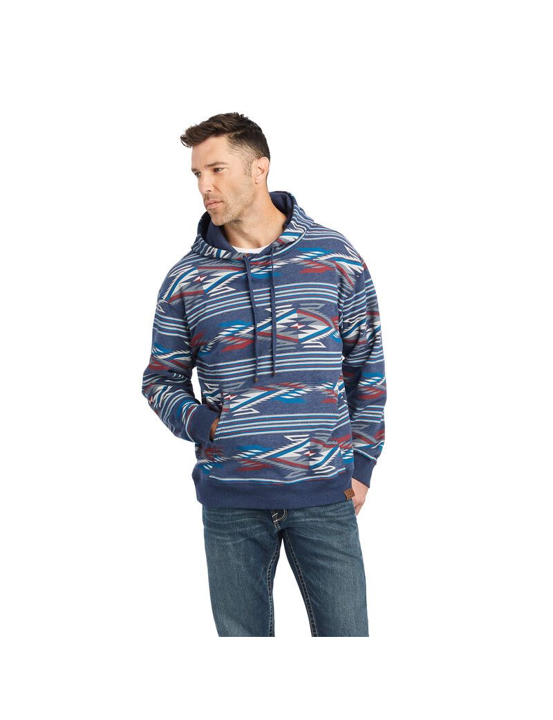 Sudadera Con Capucha Ariat All-over print Chimayo Multicolor | UDX428635